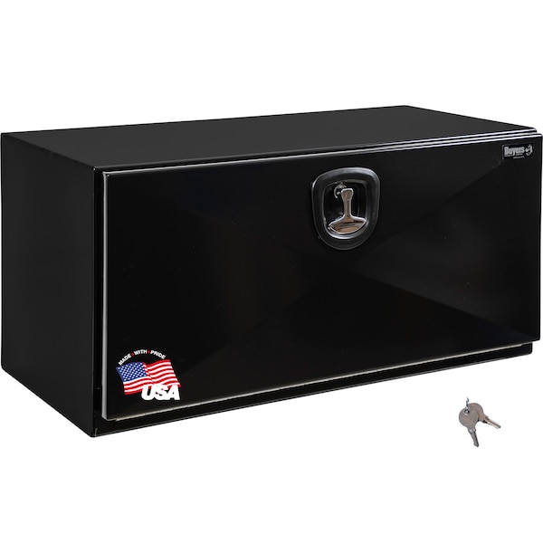 Buyers Products 18x18x30 Inch Pro Series Black Steel Underbody Truck Box 1752803 - main